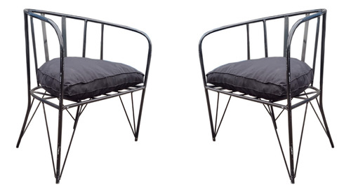 Combo 2 Sillones Estilo Nepal Con Almohadon Gervasoni