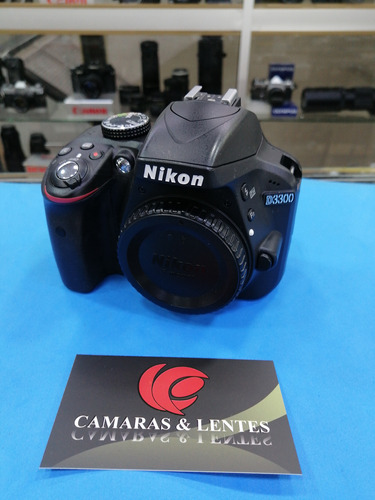 Cámara Nikon D3300 Usada (solo Cuerpo)