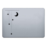 Calcomanía Sticker Para Laptop Movil Estrellas Y Luna