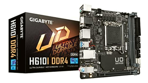 Gigabyte H610i Ddr4 (h610/ Intel Lga 1700/ Mini-itx/ Ddr4/