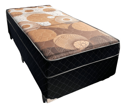 Cama Box Solteiro Premium 088x188cm - Entrega Só No Mt