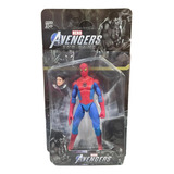 Muñeco Avengers Spiderman 16cm Colección + Cabeza
