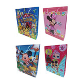 Pack 12 Bolsas Regalo Personajes Infantiles Grandes 40x32 Cm