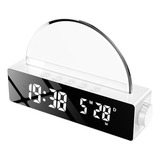 Reloj Despertador Con Lámpara Solar For Mesilla De Noche Co