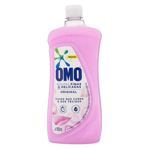 Sabão Líquido Omo Roupas Finas E Delicadas Original 900 ml