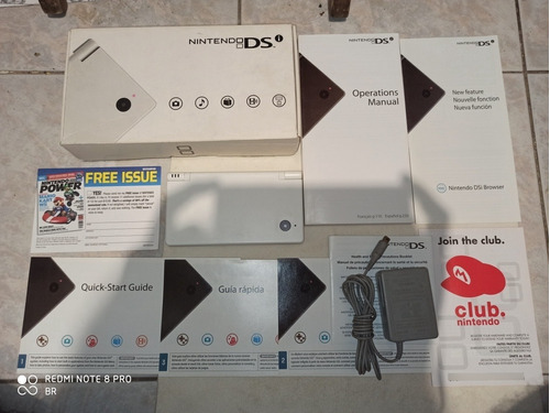 Consola Nintendo Dsi Blanco En Caja Con Manuales