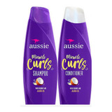 Aussie Miracle Curls Shampoo 360ml + Condicionador 360ml