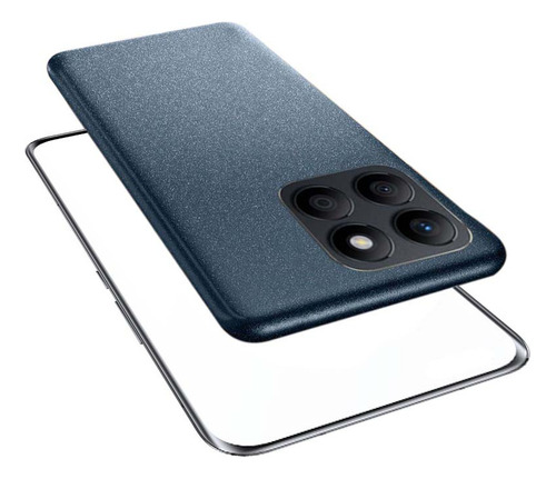 S Funda Para Honor X8b Escarcha Silicona Tener Vidrio