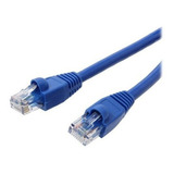 Cabo De Rede Internet Lan Utp Montado 30 Metros Azul Rj45