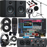 Interfaz De Audio De Estudio Presonus Audiobox 96 Con Kit De