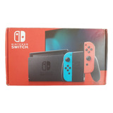 Nintendo Switch Videogame Portátil 32gb Standard Cor Vermelho-néon, Azul-néon E Preto