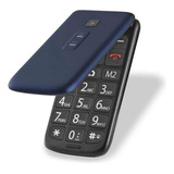 Celular P/ Idoso Multilaser Flip Teclas Grandes Botão S.o.s