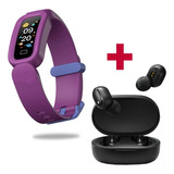 Combo Smartwatch Kids Watch + Auriculares Bluetooth Mipods