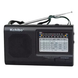 Radio Analógica Kchibo Dual 220v 9 Bandas Am / Fm, Excelente