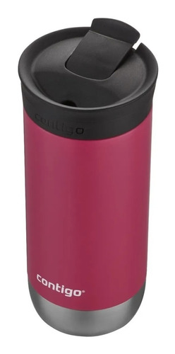 Vaso Termico Contigo Acero Inox Huron 473 Ml Fucsia Cc