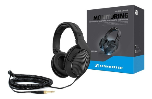 Audífonos Estudio Monitoreo Personal Sennheiser Hd200pro +