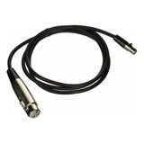 Shure Wa310 Cable Adaptador De Micrófono De 4 Pies Conector 