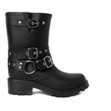 Bota Borcego Lluvia Mujer Savage Pekin Goma