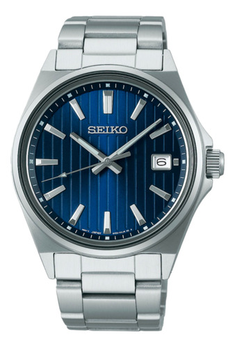 Seiko Reloj Sbth003 Selection Hombre Azul Plateado Cuarzo 