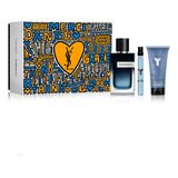 Set Perfume Hombre Yves Saint Laurent Y Men Edp 100 Ml + Sho
