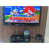 Mega Cd-2 Sega +mega Drive-sega + Cd Eco The Dolphin + Sonic
