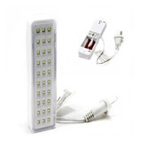 Luz De Emergencia 30 Led Luces Bateria Recargable 220v