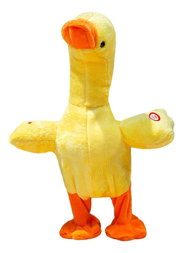 Juguete De Peluche Educativo Con Forma De Pato Parlante  Bon