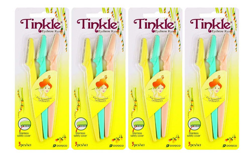 Tinkle  Afeitador De Cejas 12 Piezas