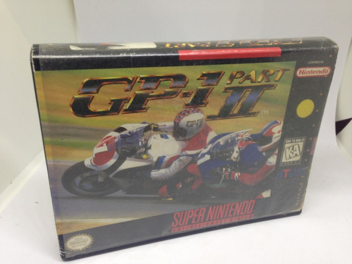 Apenas A Caixa - Gp-1 Part Ii ( 2 ) - Super Nintendo Snes  L