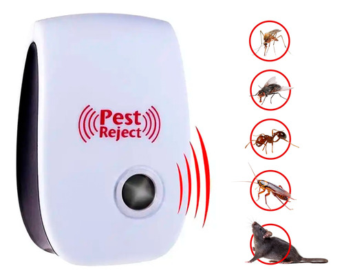 Riddex Repelente Insectos Ultrasonido Ratas Ahuyenta 220v