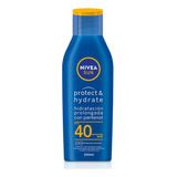 Nivea Protector Solar Loción Fps 40 Protect & Hydrate 200 Ml