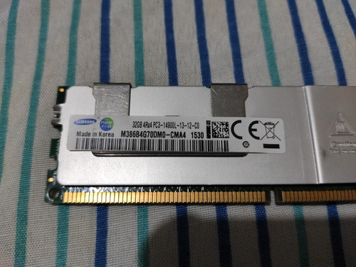 Memória Servidor Ddr3 Ecc 32gb 4rx4 Pc3-14900l-13-12-c0 Hp