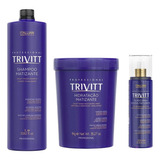 Kit Itallian Trivitt Matizante Shampoo + Mascara + Fluido