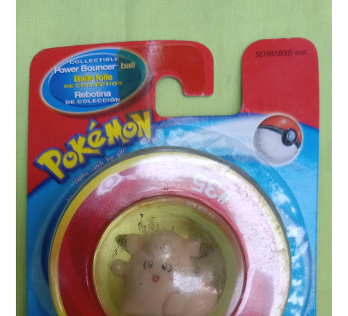 Clafairy Y Clafable Pokemon En Blister Empaque Tomy Vintage 