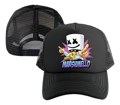 Gorra Marshmello Dj Cachucha Malla Adulto-niño