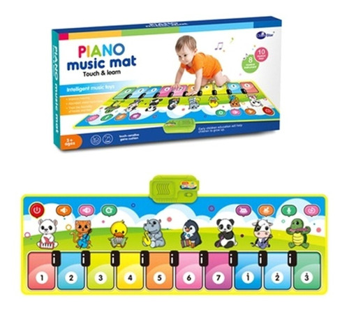 Piano Musical Para Niños Y Bebes Didactico Tapete Musical