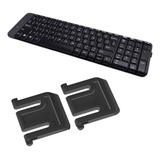 Par Pezinho Teclado Logitec K230 - Mk220 Peça Para Reposicao