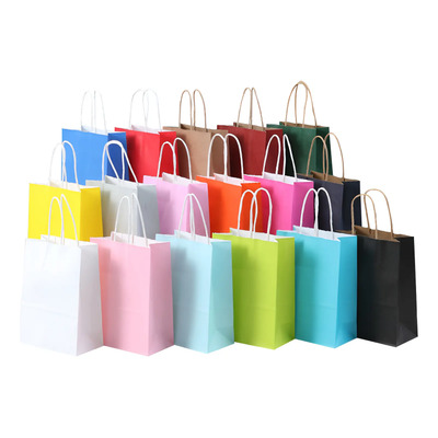 34 Bolsas De Regalo De Navidad Con Asa Blanca De 17 Colores | MercadoLibre