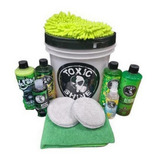 Kit De Lavado Auto Completo/ Toxic Shine Con Balde