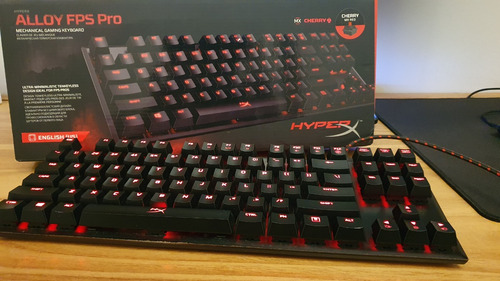 Teclado Hyperx Alloy Fps Pro Cherry Mx Red