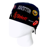 Gorro Quirúrgico Rock + Lanyard Tela Antifluido Hombre