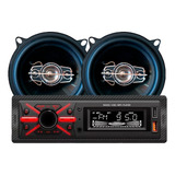 Combo Audio Car Stereo Bluetooth + Parlantes 5 PuLG Bravox G