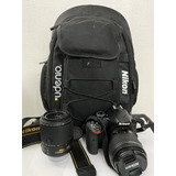  Nikon D3500 Dslr Color  Negro