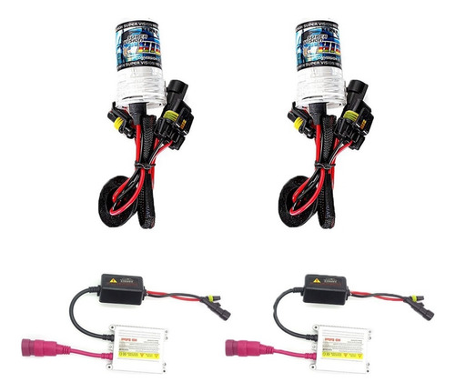 Kit De Xenon / Luces H1 H3 H7 H8 H11 H16 + Luz Que Led Cree