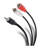 Cable Plug 3,5 A 2 Rca 1,5m - Envios Full