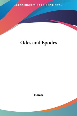 Libro Odes And Epodes - Horace