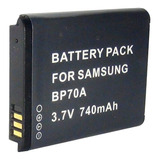 Bateria P/ Samsung Bp70a Es30 Es65 Es70 Es71 Es73 Es75 Es80