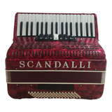 Acordeon/sanfona Scandalli 80 Baixos. Novo!!