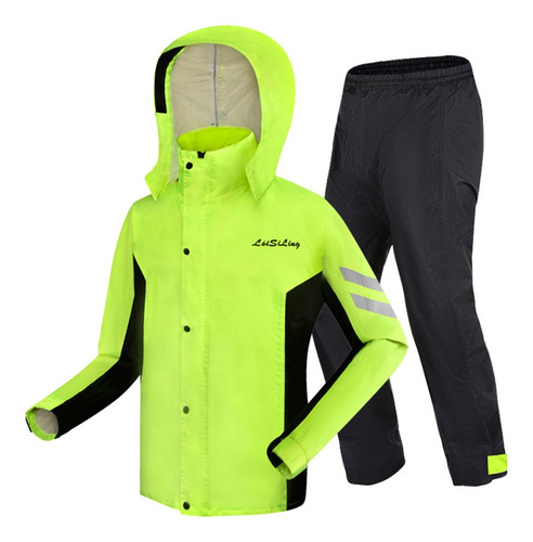 Conjunto Impermeable Y Pantalón De Ciclismo Para Mujer Y Hom