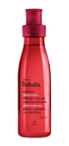 Natura Tododia Cereja E Avela Body Splash Feminino 200ml